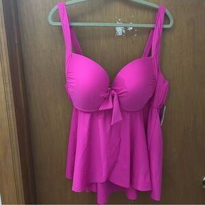 Pink Tankini Top Torrid